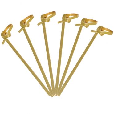 3.5" Bamboo Knot Pick Skewer
