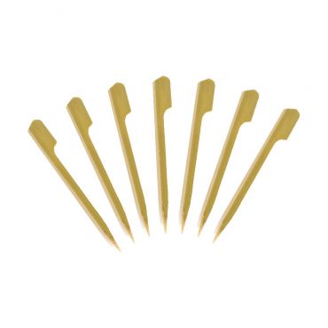 3.5" Bamboo Paddle Pick Skewer
