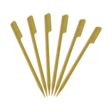 4.7" Bamboo Paddle Pick Skewer