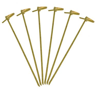 6" Bamboo Knot Pick Skewer